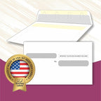 NextDayLabels - W-2 4-Up Employee Tax Forms, Instructions on Back" for 2025, for Laser/Inkjet Printer. Compatible with QuickBooks and Accounting Software (Pack of 100 Sheets & Self Seal Envelopes)