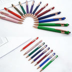 CRME Best Nurse Ever Ballpoint Pens Retractable Pen Design Engraved Motivational Quotes Fluent Writing Nice Novelty Pens for Coworker Gifts