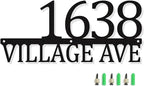Metal House Numbers for Outside, Address Numbers for House, Address Signs for Houses, House Numbers for Outside Modern, Custom House Number Sign, Address Plaques for House Numbers