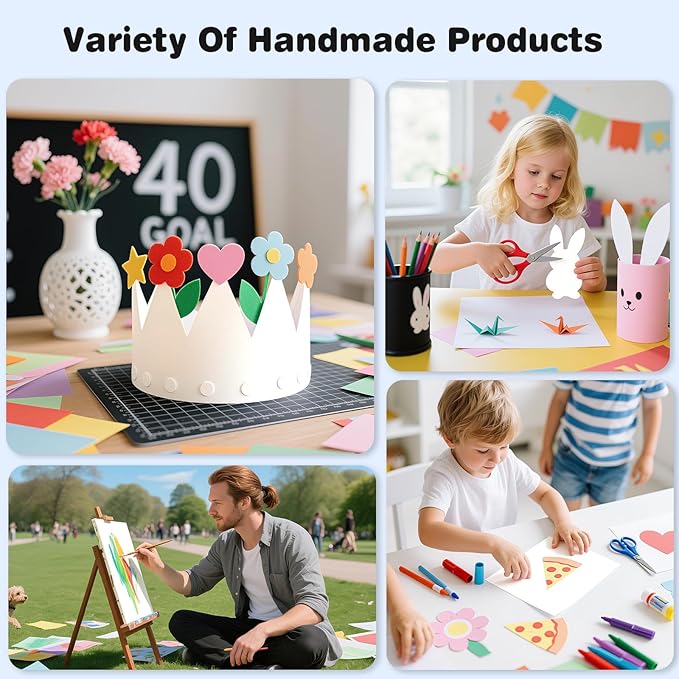 Cardstock 8.5 x 11, Thick Printer Paper, Card Stock Paper 200 gsm, 120 Sheets Cream Card Stock, Off White Heavy Card stock, Construction Paper for Invitations, Diy Cards, Business Cards, Drawing etc