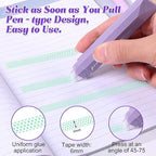 4Pcs Double Sided Tape Pens, 2025 New Multipurpose Double Sided Tape Roller for Scrapbooking, Gift Wrapping, Photo Mounting (Purple)