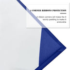 Diploma Cover 8.5” x11” Diploma Holder of Graduation Leatherette Padded Certificate（Tent Style)