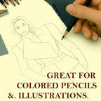 Print It - Vellum Bristol Colored Cardstock Cover Paper, 67 Lb, 8.5" X 11”, Heavyweight Colored Cardstock for Crafts, School, Invitations, And Office Use - Decoration Drawing 250/Case-Cream