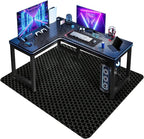 Vicwe Office Chair Mat for Hardwood Floor, 48" x 40" Large Chair Mats, Gaming Chair Mat for Hardwood, Easy Glide for Chairs, Multi-Purpose Floor Protector Desk Chair Mats for Home Office