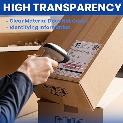 ADHES 96 Rolls Packing Tape with Dispenser Gun, 2.6 Mil Heavy Duty Packaging Tap for Shipping, Moving and Storing, 1.88 Inch x 55Yards, Super Clear