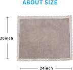MINJIATEX Couch arm Covers,Non-Slip lace Sofa arm Cover Set of 2 Washable Sofa armrests Covers for Living Room Recliner Chair arm Cover Protectors for Leather Sofa armrest slipcover
