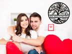 Wedding Gifts for Couples 2025 Last Name Signs for Home Personalized Valentine’s gifts Monogram Wall Decor Personalized Family Name Sign Anniversary Wedding Gift