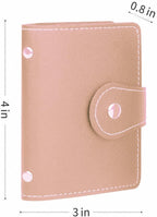 PRIVILLA 2 Pcs Credit Card Holder and business card holder，Sd Card Holder Each Has 26 Card Organizers, 2024 New Credit Card Holders book for Men and Women.