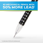 Paper Mate Mechanical Pencils 0.7mm Write Bros. Classic Number 2 Pencil Set Office Supplies Classroom Supplies Sketching Pencils Drafting Great for Standardized Testing 24 Count