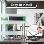 Office Door Signs-Meeting in Progress Door Sign with 6 Options, Do Not Disturb, In a Meeting, Out of Office, Working from Home, Come on in, Back Soon, Business Privacy Sign Shows the Status of the Person Inside the Room