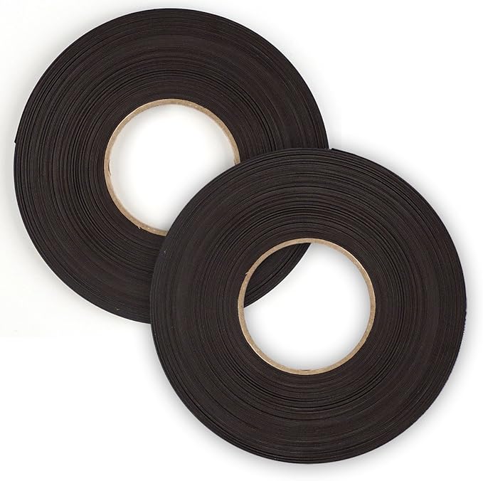 StoreSMART® - Magnetic Lines and Board Dividers - 1/2-inch x 200-feet (.0127 Meters x 60.96 Meters) - for Magnetic WHITEBOARDS ONLY- Does not Work on Plain whiteboards or glassboards - ML1/2-200