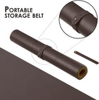 Cork Desk Mat - Small Dual-Sided Desk Pad for Office and Home - Desk Organization and Accessories - Ideal for Large Mouse Pad and Small Desk Mats on Top of Desks(Coffee,23.6"x 13.8")