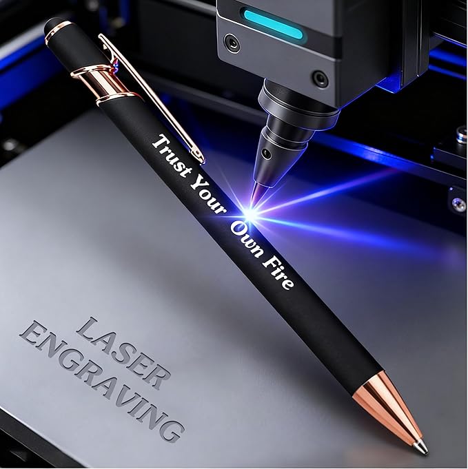 CRME Personalized Pens with Stylus Custom Pens in Bulk Customized Pen Engraved with Name Business Logo Multi Colors Ideal for Birthday School Party Metal Material Office Supplies for Women and Men