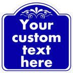 Custom Sign, Custom Indoor/Outdoor Decorative Sign，Aluminum Weatherproof Metal Sign Multiple Sizes, Customize for Office, Business, Workplace, office, Home, Delivery Signs