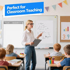 Nortix Flip Chart Paper, Sticky Easel Pads, Chart Paper for Teachers,Super Adhesive & Bleed-Resistant, Large Self-Stick Easel Paper for Classroom/Office, 25 x 30 inch, 30 Sheets/Pad, 6 Pads