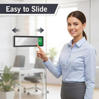 Office Door Signs-Meeting in Progress Door Sign with 6 Options, Do Not Disturb, In a Meeting, Out of Office, Please Knock, Working from Home, Back Soon, Business Privacy Sign Shows the Status of the Person Inside the Room