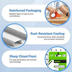 meite JT21 Staples, 5/16 Inch Galvanized Fine Wire Staples for Staple Gun - 7/16" Crown JT21 Staple Refill, Ideal for Upholstery, Crafts, Furniture (1 Case)