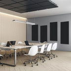 AUTORIFIC Acoustic Panels,10 Pack Sound Panels Noise Reducing for Walls,47.2"x23.6"x0.35" Soundproof Wall Panels,High-Density Acoustic Wall Panels,Decorative Wall Sound Absorbing Panel,Black
