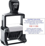 Mark 2000 5480 Professional Self Inking Date Stamp with Custom Text - Up to 10 Lines of Text