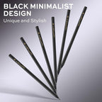 VUSIGN Pencils Bulk - 72 Pack 2B Pre-sharpened Drawing Pencils, With 1 Sharpener & 2 Erasers, for Art,Sketching, Shading, School & Office Supplies, Black