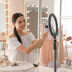 Ulanzi TT43 Extendable Photography Light Stand, Adjustable 6.23ft Aluminum Tripod, Reversible Portable Studio Lighting Tripod for Continute Output Lighting/Strobe Light/Webcams/Cameras/Softbox