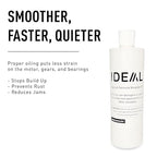 IDEAL Special High-Cling Lubricating Oil for ideal Shredders Non-Toxic, Non-Detergent, Extend Life of Your Shredder (4 Bottles, 1 Pint Each)