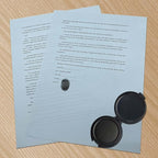 Fingerprint Ink Pad,Black Thumbprint Ink Pad for Notary Supplies Portable Fingerprint Kit for Identification Security ID Fingerprint Cards Law Enforcement Fingerprint Stamp Ink Pad