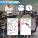 Easel Whiteboard - Magnetic Portable Dry Erase 40 x 28 Tripod Height Adjustable, Flipchart Easel Stand White Board for Office (40x28 White)