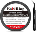 Kaisiking 5mm x 50M LCD Repair Tape for Phone Screen, Adhesive Tape with 1 Tweezers for Cell Phone, iPad, Tablets, Laptops, Camera