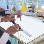 2 Pack 50 Sheets 22" x 17" Isometric Graph Paper Pad Landscape for 3D Designs Architecture Landscaping Engineering Drafting
