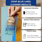 SWRT Blue Painters Tape 2 Inch Wide – 12 Rolls x 55 Yards (660 Total Yards), Clean Removal Masking Tape for Sharp Paint Lines on Walls, Trim & Baseboards, Easy Tear for DIY & Home Renovation Projects