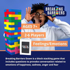 Breaking Barriers Down - Social Skills Games and Therapy Games, A Feelings Game for Kids That Develops Emotion Regulation and Explores Anger, Sadness, Fear and Joy