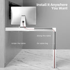 YECAYE 94.2 in Cable Management Under Desk,Easy Install Adhesive Mount Cord Hider,Cord Organizer,Wire Management,Wire Hider for Office Organization,Child & Pet Proof,Grey