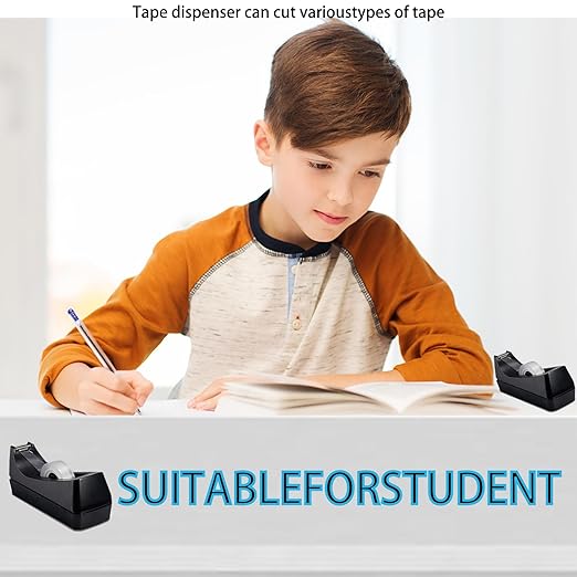 144 Rolls Transparent Tape Refills - 3/4-Inch x 1000 inch, 1 inch Core, Clear Gift Wrapping Tape Refill Roll for Office, Home, School