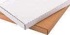 YUSHYIJIE 50 Pack 9x6x1.3 inch Small Shipping Boxes, Multi-Depth Flat Cardboard Boxes with Fragile Stickers for DVD Shipping, Packing, Moving, Storage, Brown