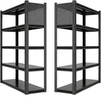 PLMFJQK 2 Sets Storage Shelves with Pegboard,72“*48" Wide 24”Heavy Duty Garage Shelving Units and Storage,Metal Shelving Adjustable Shelves,Garage Storage Rack,Industrial Utility Organization
