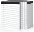 24 Pcs Legal Pads 8.5" x 11" College Ruled Note Pads 8.5 x 11.75 Inch Micro-Perforated Notepad 720 Sheets in Total Lined Writing Paper Notebook for Office, School Supplies & To-Do Lists 30 Sheets/Pad