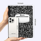 Rosmonde Composition Notebook Wide Ruled 5 Pack, 200 Pages (100 Sheets), 9-3/4 x 7-1/2, Back to School Supplies, Notebooks for School, Office Supplies, Notebooks for Work, Wide Ruled Notebook