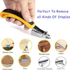 PUWANY 3pcs Upholstery Staple Remover Tool Includes Nail Puller Staples Puller and tack Remover,Nail Remove Tool for Removing Staples from Carpets Wooden Products Walls Boxes