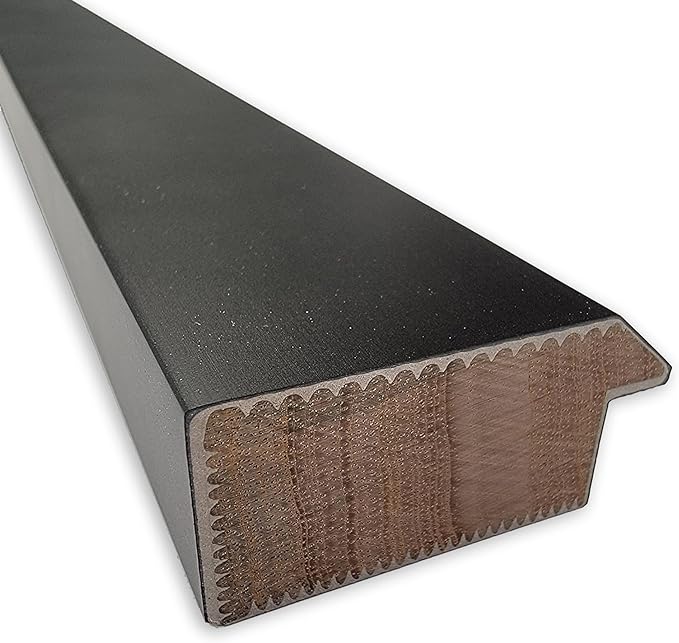 Amanti Art Black Cork Board for Wall, 19x27 Vision Board with Black Wood Frame, Medium Corkboard Office Decor for Home Organization, Casual Corkboard Pinboard to Display Items for Home Organization