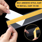 Fainne 25 Pcs Shelf Label Strips 1.25''H x 48 L Self Adhesive Shelf Label Holder Gondola Price Tag Stick on Plastic Clear Ticket Channel for Metal Wood Plastic Rack