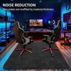 Office Chair Mat for Hard Floor, 48x36 inches Computer Chair Mat, Multi-Purpose Desk Floor Protector for Work, Home, Gaming