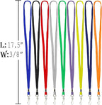 Ollain Badge Lanyards Flat Lanyard Swivel Hooks Durably Neck Bulk lanyards with Clip