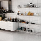 Regal Altair 14" Deep x 72" Wide x 74" Height Wire Shelving Kit | 4-Tier | NSF Commercial Storage Rack Unit