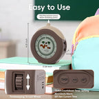 Visual Timer for Kids, 299-Minute Cute Kids Squirrel Timer, ADHD Autism Toddler Support, Visual Timer for Classroom, Homeschool Supplies Study Teaching Time Management Tool