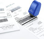 Guard Your ID Identity Protection Stamp Roller, Deluxe Multi-Color 4-Pack