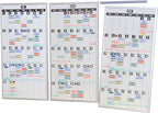 Ultimate Office Magnetic Dry-Erase Whiteboard ModMonthly Planning Calendars (Set of 3)