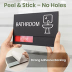 Studio Room Door Sign, Do Not Disturb Signs, In Use Available Office Slider Signs, Recording in Progress Business Sign, Privacy Indicator Tells Whether Studio Vacant or Occupied