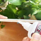 Super Glue Kit, 6 oz CA Glue (Thick, Medium-Thick, Medium, Thin) with Anti-Clog Caps & Microtips, Instant Clear Cyanoacrylate Adhesive for Woodworking, 3D Printing, Plastic, Ceramic, Glass