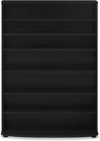 FURINNO JAYA 6-Tier Multimedia Storage Tower, Espresso
